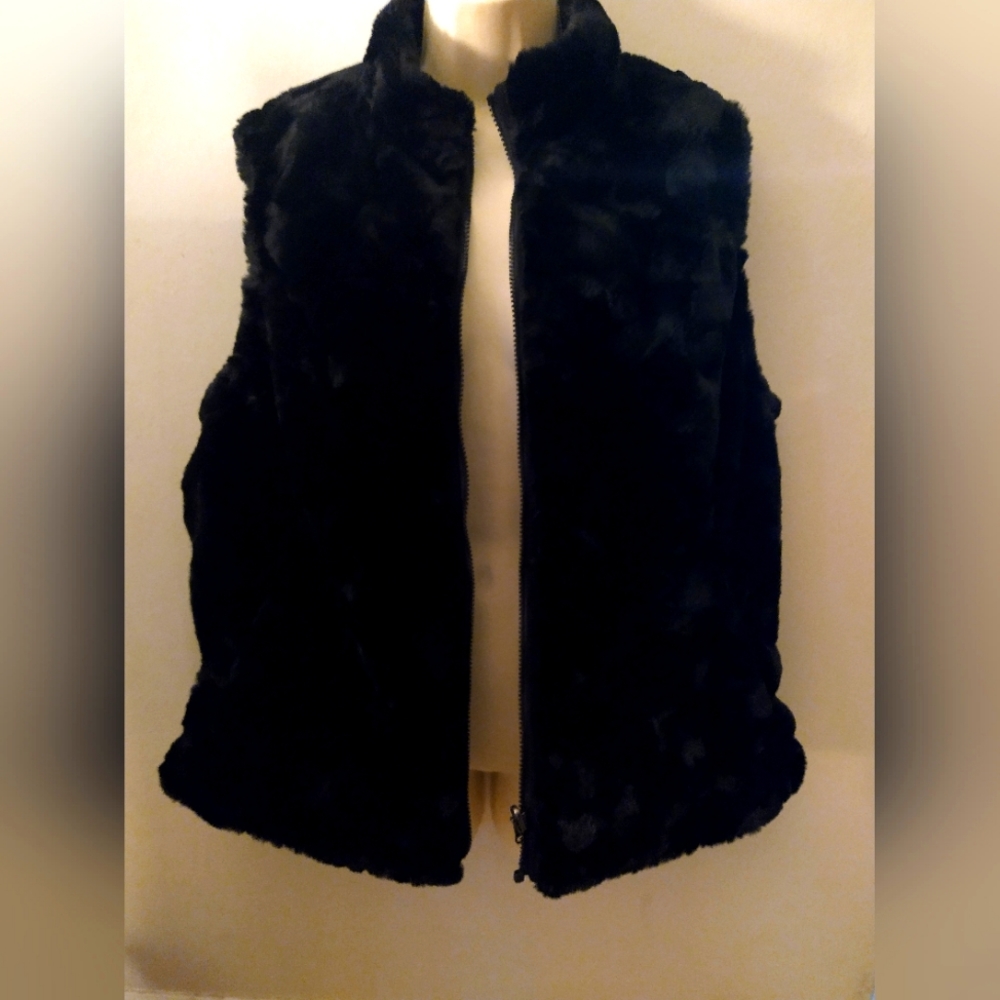 Reversible Faux Fur vest